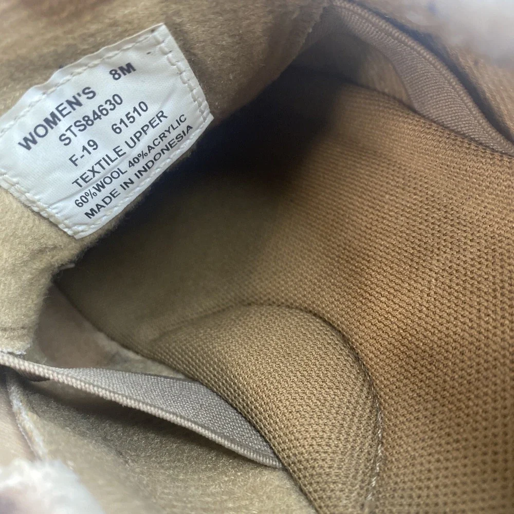 Sperry Womens Boat‎ Shoe Size 8M STS84630 Tan Linen. Very Good Condition. Comfy.